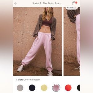 Sprint to the finish pants